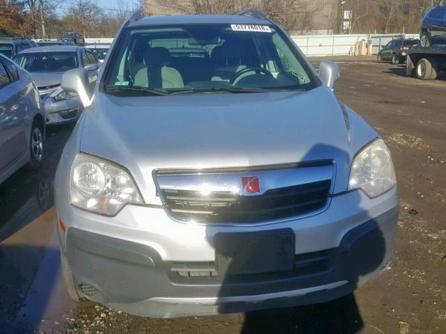 3GSDL43N39S618835 - 2009 SATURN VUE XE SILVER photo 9