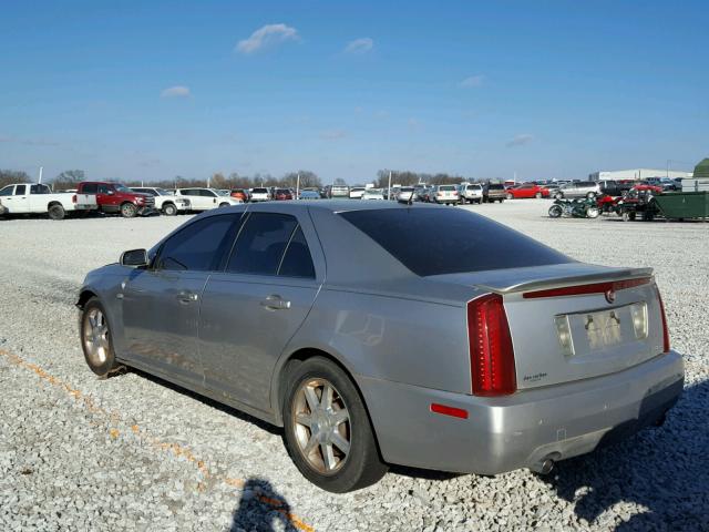 1G6DW677750237035 - 2005 CADILLAC STS SILVER photo 3