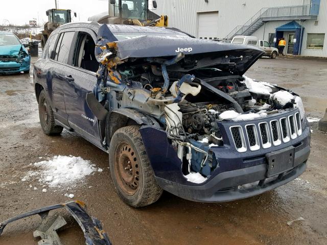 1C4NJCAB4CD626796 - 2012 JEEP COMPASS BA BLUE photo 1