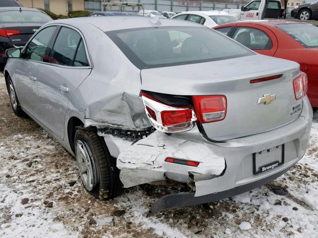 1G11C5SA0DF255662 - 2013 CHEVROLET MALIBU 1LT SILVER photo 3