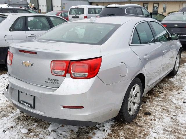 1G11C5SA0DF255662 - 2013 CHEVROLET MALIBU 1LT SILVER photo 4