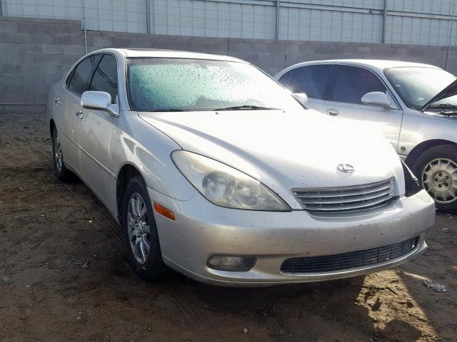 JTHBF30G936002142 - 2003 LEXUS ES 300 SILVER photo 1