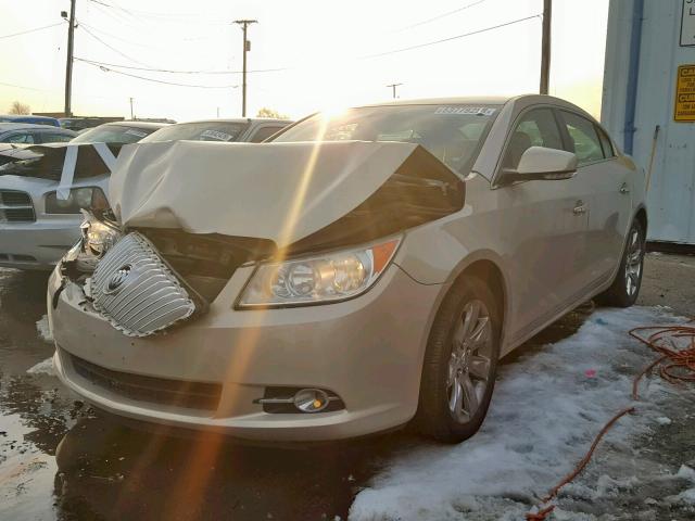 1G4GC5EG3AF185311 - 2010 BUICK LACROSSE C TAN photo 2