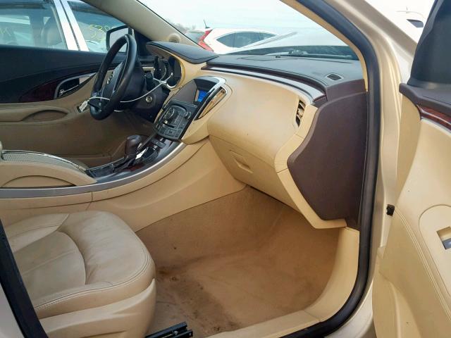 1G4GC5EG3AF185311 - 2010 BUICK LACROSSE C TAN photo 5