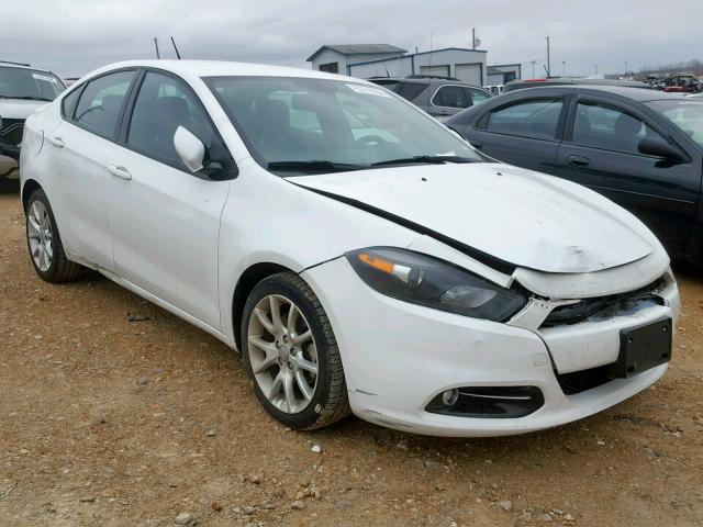 1C3CDFBA8DD331227 - 2013 DODGE DART SXT WHITE photo 1