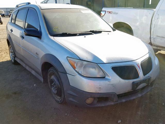 5Y2SL63845Z449219 - 2005 PONTIAC VIBE SILVER photo 1