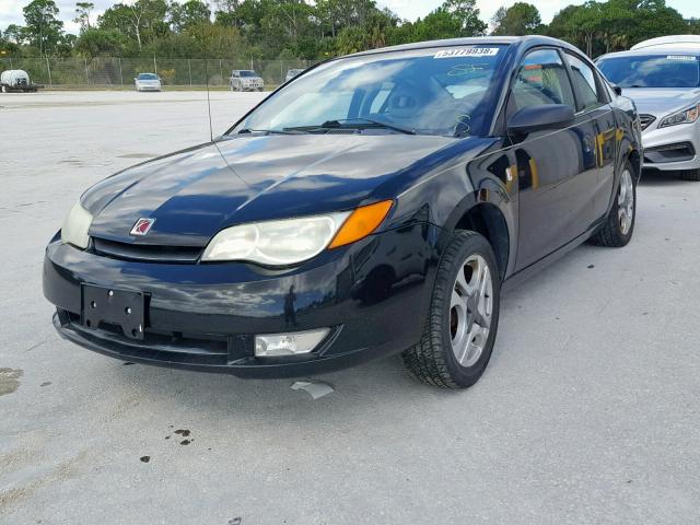 1G8AV12FX4Z165434 - 2004 SATURN ION LEVEL BLACK photo 2