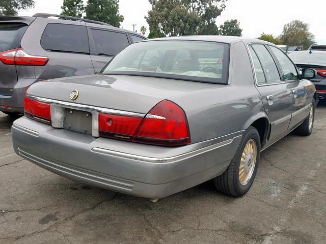 2MEFM75W1YX709200 - 2000 MERCURY GRAND MARQ GRAY photo 4