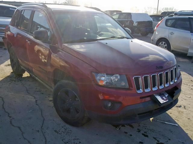 1C4NJCBA5ED832671 - 2014 JEEP COMPASS SP 红色 照片 1