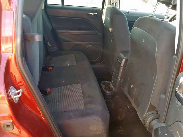 1C4NJCBA5ED832671 - 2014 JEEP COMPASS SP 红色 照片 6