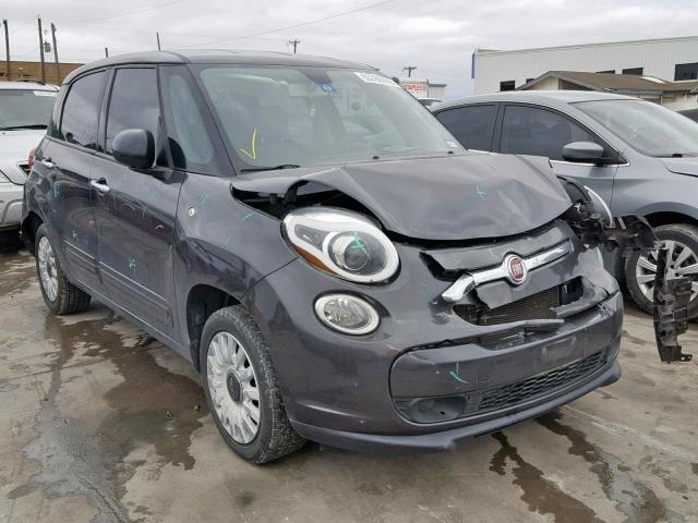 ZFBCFAAH2EZ014560 - 2014 FIAT 500L POP GRAY photo 1