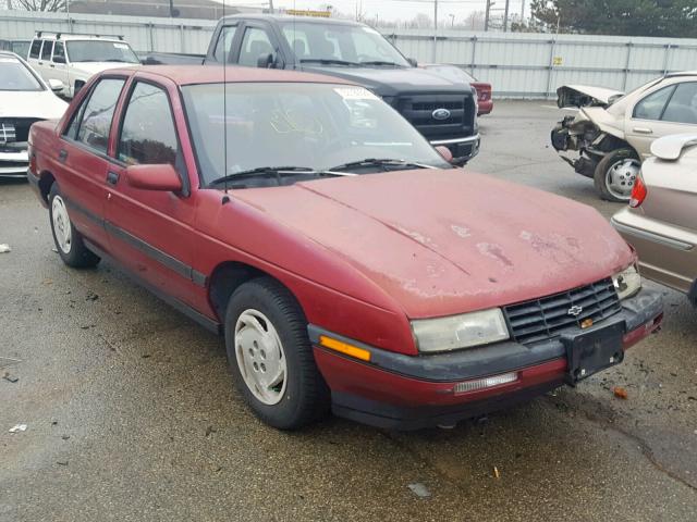 1G1LT53T2PY163938 - 1993 CHEVROLET CORSICA LT RED photo 1