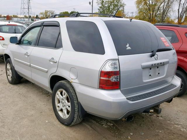 2HNYD18974H524404 - 2004 ACURA MDX TOURIN SILVER photo 3