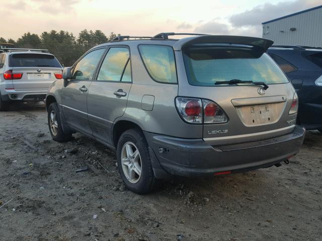 JTJHF10U410205961 - 2001 LEXUS RX 300 GRAY photo 3