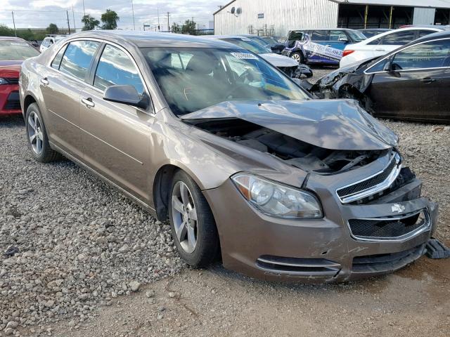 1G1ZC5E00CF128110 - 2012 CHEVROLET MALIBU 1LT BROWN photo 1