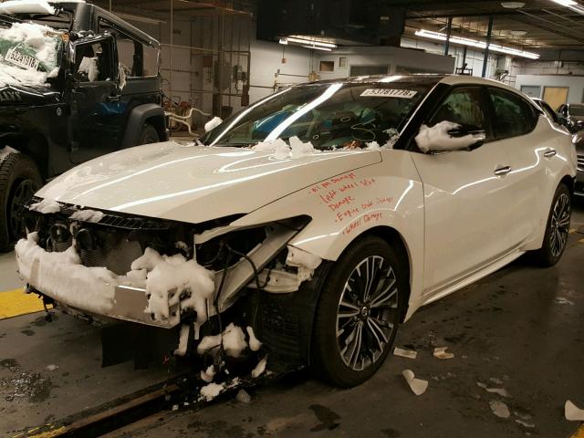 1N4AA6AP3HC404555 - 2017 NISSAN MAXIMA 3.5 WHITE photo 2