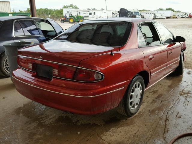 2G4WS52M9W1582013 - 1998 BUICK CENTURY CU RED photo 4