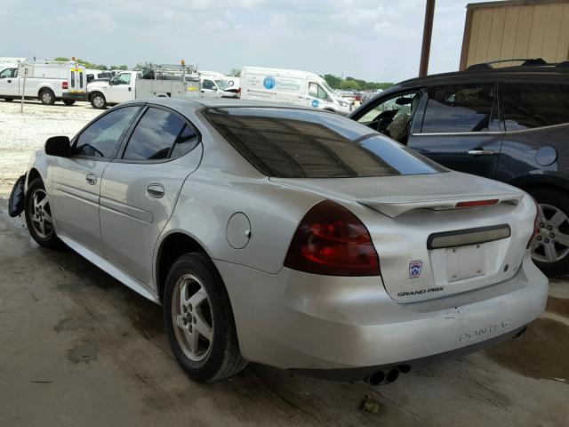 2G2WP522641311724 - 2004 PONTIAC GRAND PRIX SILVER photo 3