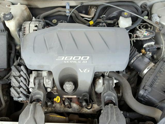 2G2WP522641311724 - 2004 PONTIAC GRAND PRIX SILVER photo 7