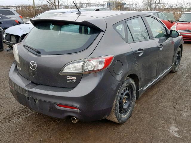 JM1BL1H55A1122581 - 2010 MAZDA 3 S GRAY photo 4