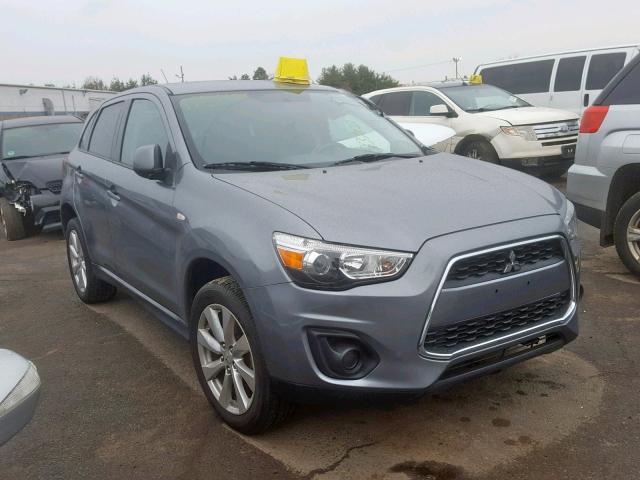 4A4AR3AU1DE005836 - 2013 MITSUBISHI OUTLANDER GRAY photo 1