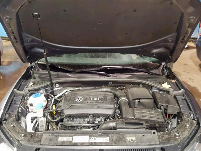 1VWAS7A35FC119974 - 2015 VOLKSWAGEN PASSAT S GRAY photo 7