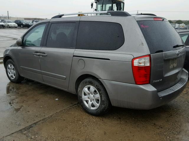 KNDMG4C34A6335951 - 2010 KIA SEDONA LX GRAY photo 3