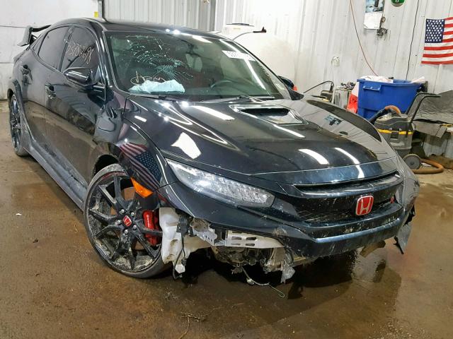 SHHFK8G75JU201044 - 2018 HONDA CIVIC TYPE BLACK photo 1