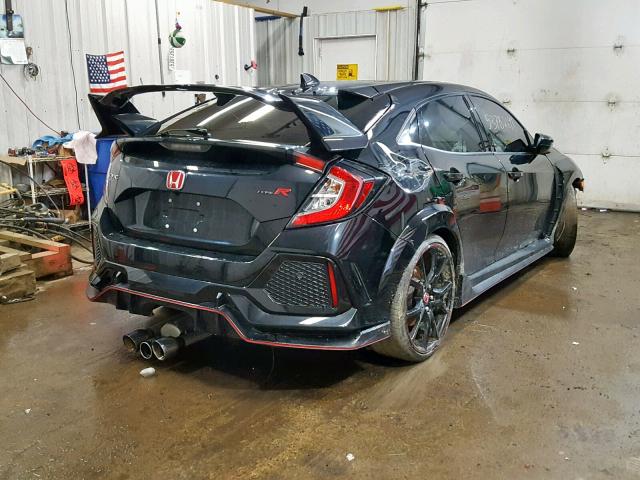 SHHFK8G75JU201044 - 2018 HONDA CIVIC TYPE BLACK photo 4