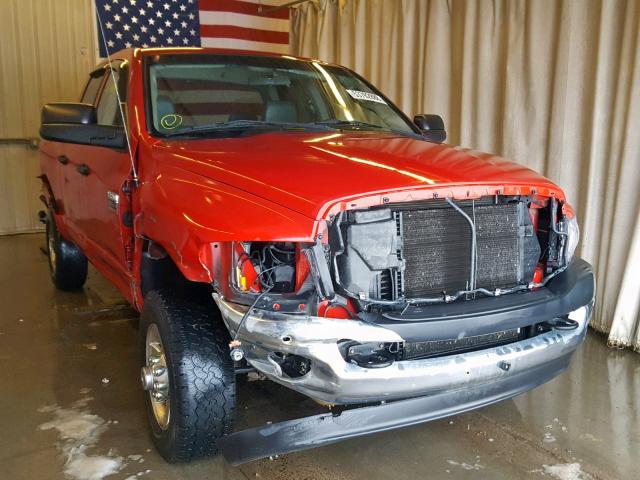 3D7KS28A48G176400 - 2008 DODGE RAM 2500 S წითელი ფოტო 1