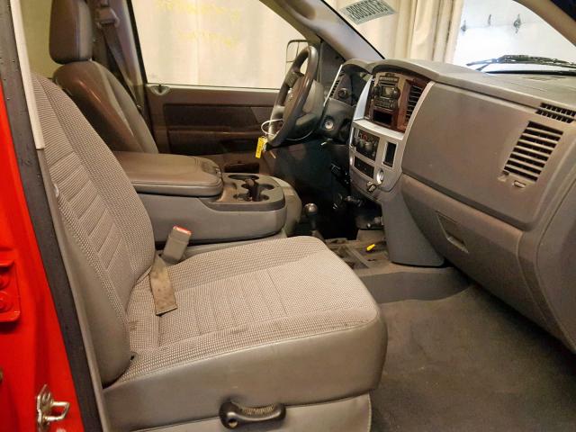 3D7KS28A48G176400 - 2008 DODGE RAM 2500 S წითელი ფოტო 5