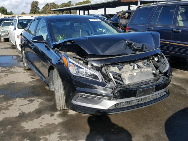 5NPE34AF9HH590754 - 2017 HYUNDAI SONATA SPO BLACK photo 1