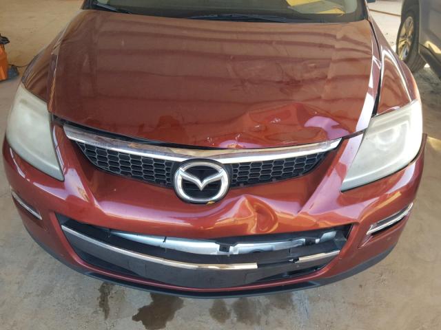 JM3TB28A480128597 - 2008 MAZDA CX-9 MAROON photo 7