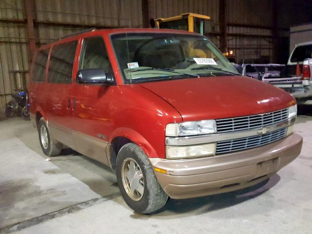 1GNDM19X02B144013 - 2002 CHEVROLET ASTRO MAROON photo 1