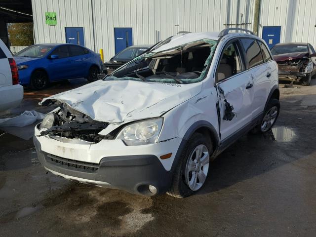 3GNAL2EK7DS598790 - 2013 CHEVROLET CAPTIVA LS WHITE photo 2