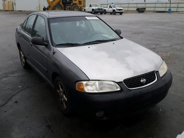 3N1BB51D81L107676 - 2001 NISSAN SENTRA SE GRAY photo 1