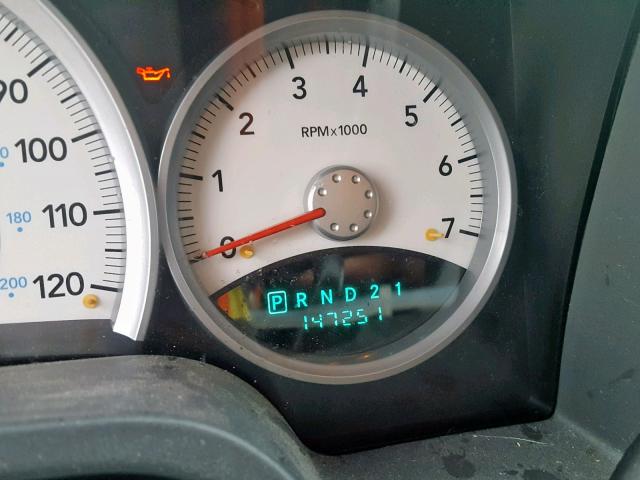 1D7HW48K76S534775 - 2006 DODGE DAKOTA QUA BLUE photo 8