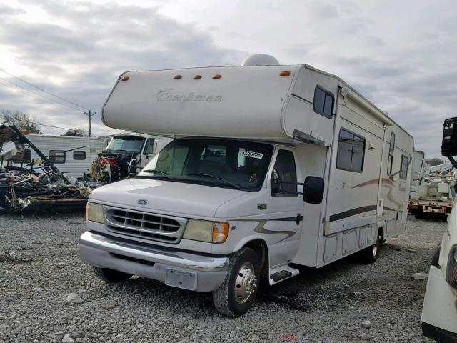 1FDXE45S22HB56042 - 2003 FORD MOTORHOME WHITE photo 2