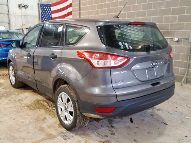 1FMCU0F78EUB15737 - 2014 FORD ESCAPE S GRAY photo 3