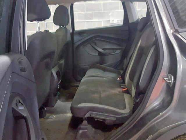 1FMCU0F78EUB15737 - 2014 FORD ESCAPE S GRAY photo 6