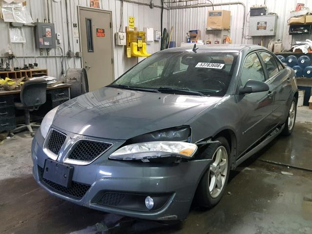 1G2ZK57K594249314 - 2009 PONTIAC G6 GT GRAY photo 2