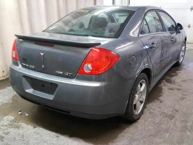 1G2ZK57K594249314 - 2009 PONTIAC G6 GT GRAY photo 4