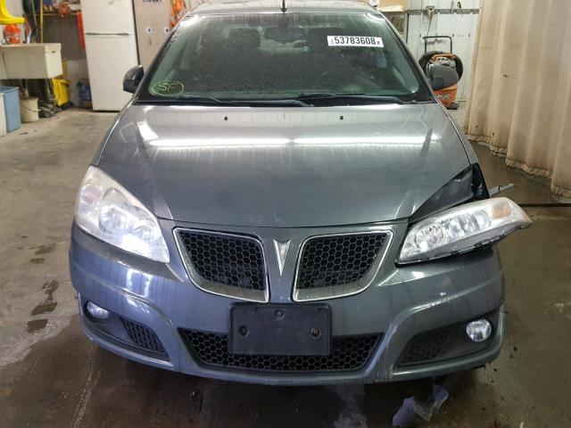 1G2ZK57K594249314 - 2009 PONTIAC G6 GT GRAY photo 9