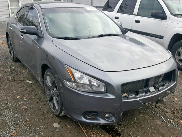 1N4AA5AP0EC435574 - 2014 NISSAN MAXIMA S GRAY photo 1