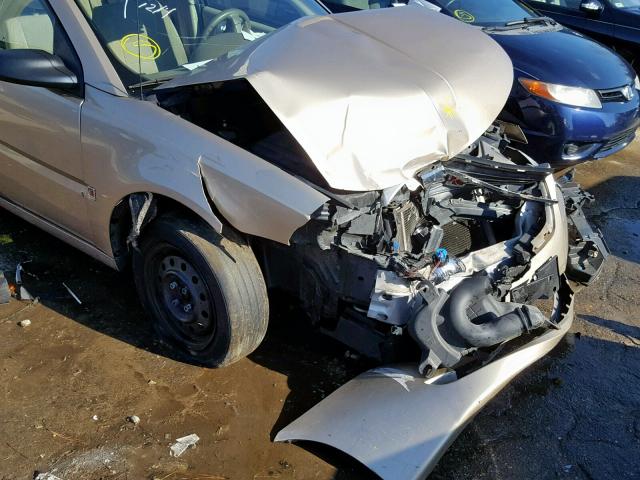 1G8AJ55F36Z171772 - 2006 SATURN ION LEVEL GOLD photo 9