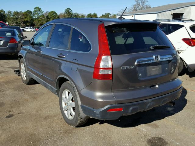 5J6RE38719L011493 - 2009 HONDA CR-V EXL GRAY photo 3