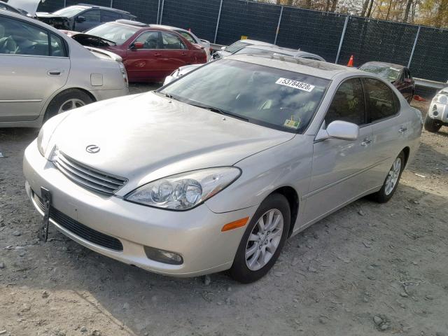 JTHBA30G645020071 - 2004 LEXUS ES 330 SILVER photo 2