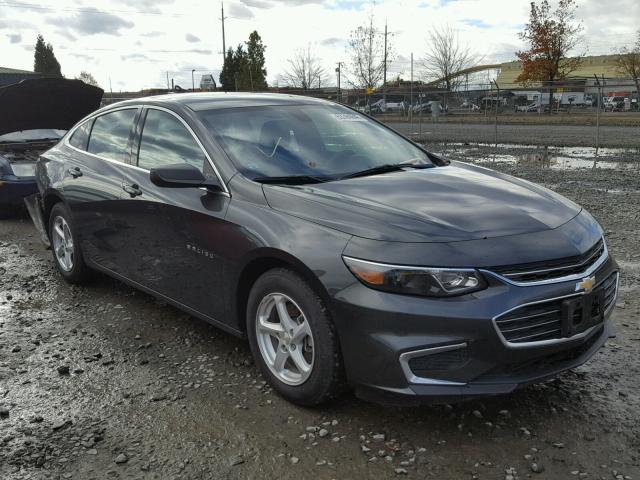 1G1ZB5ST2HF264831 - 2017 CHEVROLET MALIBU LS CHARCOAL photo 1