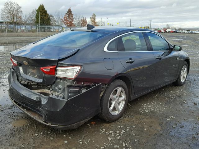 1G1ZB5ST2HF264831 - 2017 CHEVROLET MALIBU LS CHARCOAL photo 4