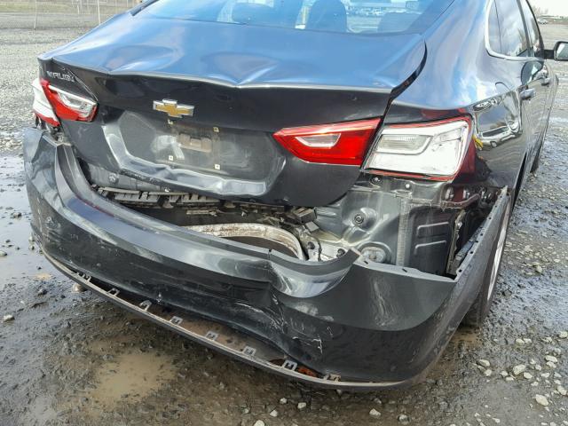 1G1ZB5ST2HF264831 - 2017 CHEVROLET MALIBU LS CHARCOAL photo 9